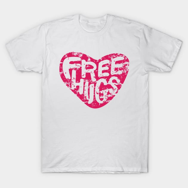 Free Hugs T-Shirt by narly